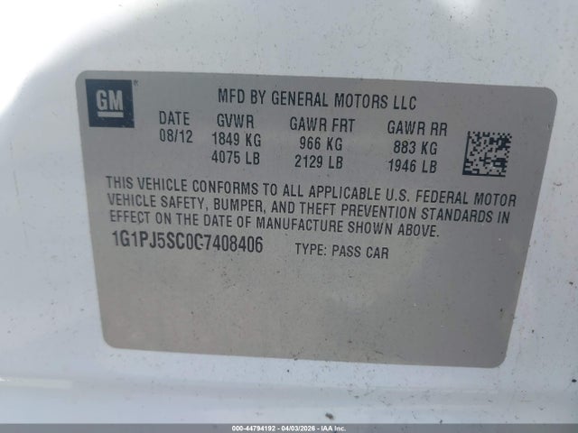 CHEVROLET CRUZE ECO - 9