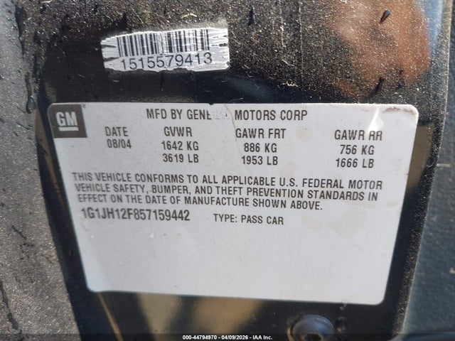 CHEVROLET CAVALIER LS SPORT - 9