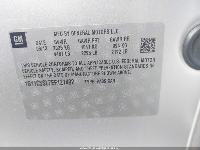 CHEVROLET MALIBU 1LT - 9