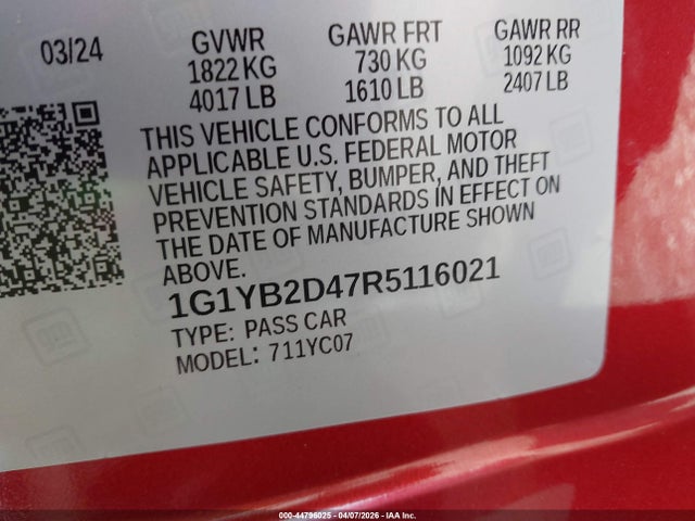 CHEVROLET CORVETTE STINGRAY RWD 2LT - 9