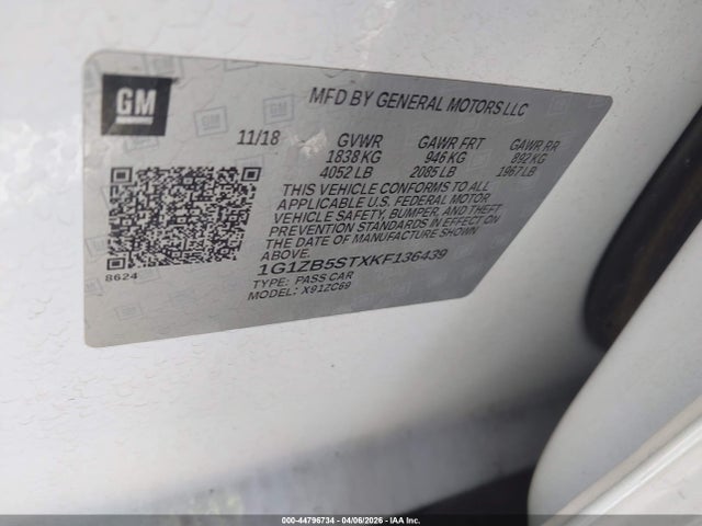 CHEVROLET MALIBU 1LS - 9