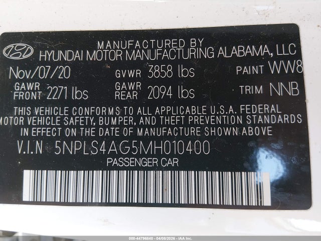 HYUNDAI ELANTRA SEL - 9