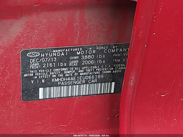 HYUNDAI ELANTRA SE - 9