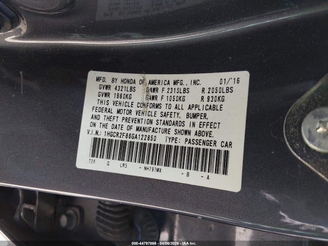 HONDA ACCORD EX-L - 9