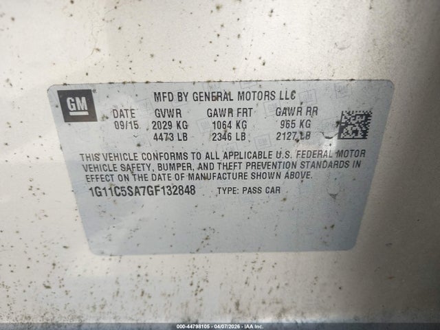 CHEVROLET MALIBU LIMITED LT - 9