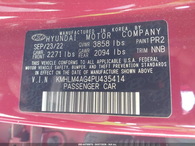 HYUNDAI ELANTRA SEL - 9