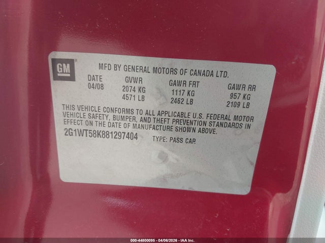 CHEVROLET IMPALA LT - 9