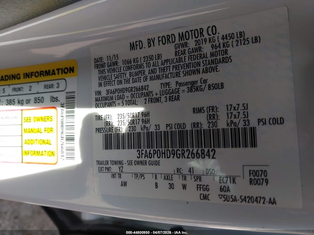 FORD FUSION SE - 9
