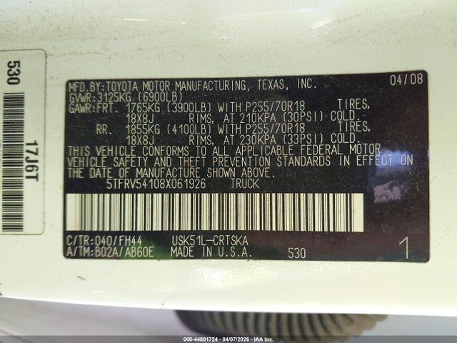 TOYOTA TUNDRA - 9