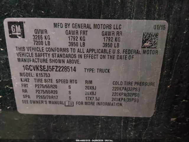 CHEVROLET SILVERADO 1500 2LZ - 9