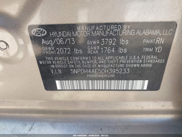 HYUNDAI ELANTRA GLS - 9