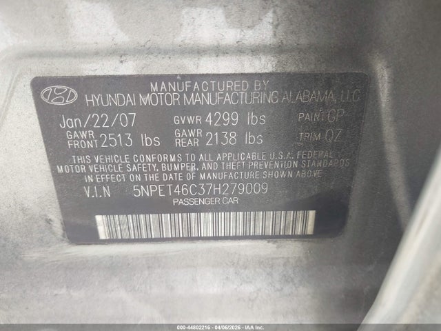 HYUNDAI SONATA GLS - 9