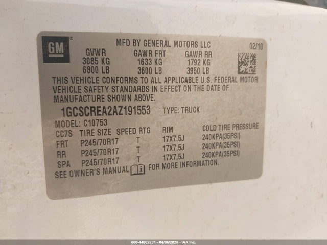 CHEVROLET SILVERADO 1500 LS - 9