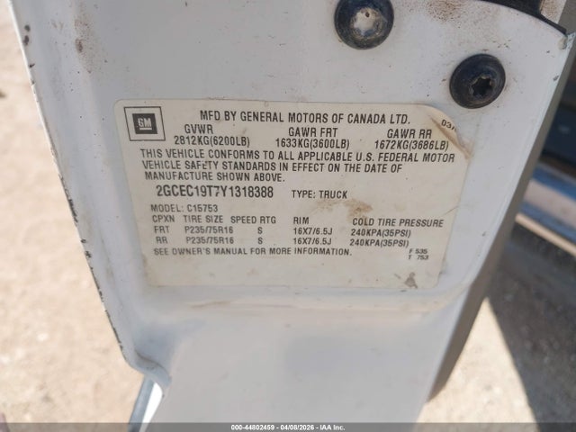 CHEVROLET SILVERADO 1500 LS - 9