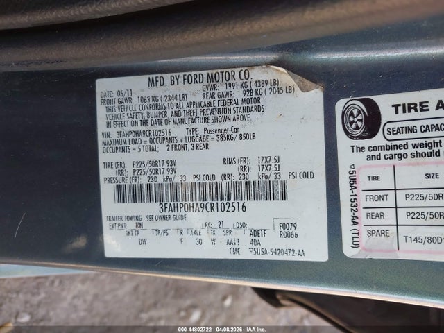 FORD FUSION SE - 9
