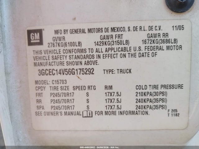 CHEVROLET SILVERADO 1500 WORK TRUCK - 9