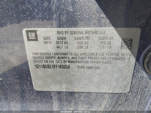 CHEVROLET MALIBU LS - 9