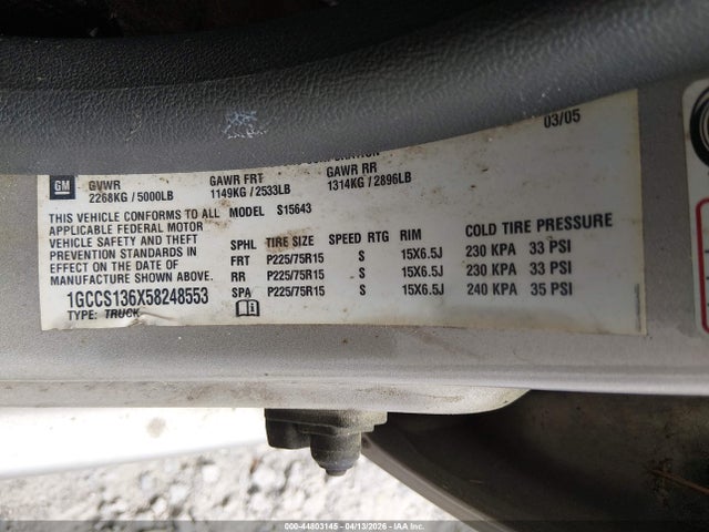 CHEVROLET COLORADO LS - 9