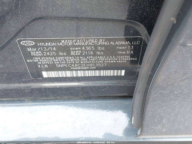 HYUNDAI SONATA LIMITED - 9