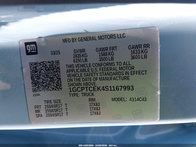 CHEVROLET COLORADO 4WD LT - 9