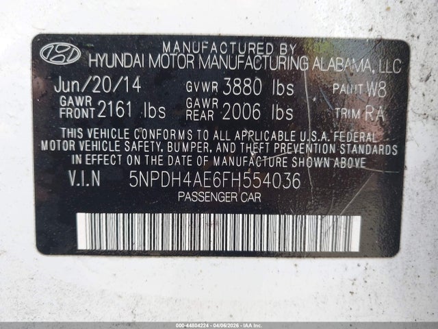 HYUNDAI ELANTRA SE - 9