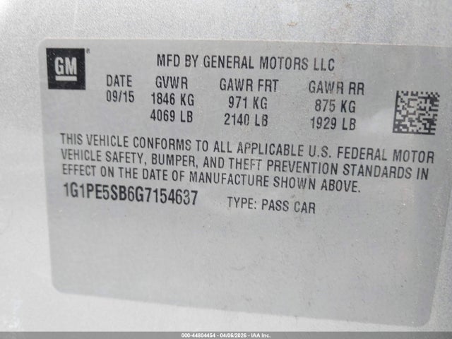 CHEVROLET CRUZE LIMITED 1LT AUTO - 9