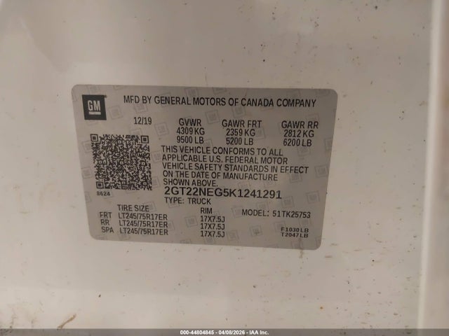 2019 GMC SIERRA 2500HD 照片 9