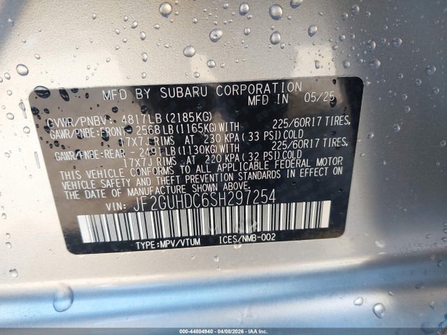 2025 SUBARU CROSSTREK PREMIUM 9