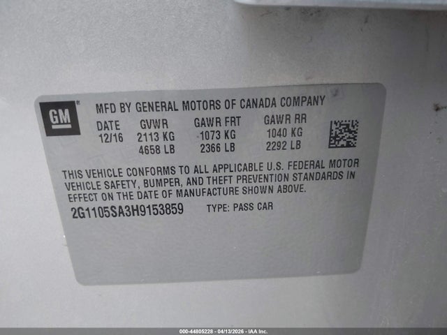 CHEVROLET IMPALA 1LT - 9