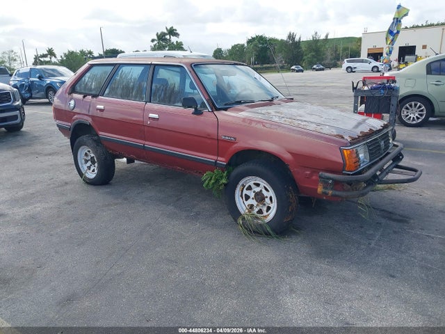 1982 SUBARU GL 4WD