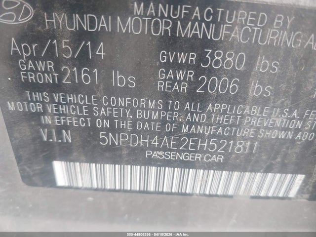 HYUNDAI ELANTRA SE - 9