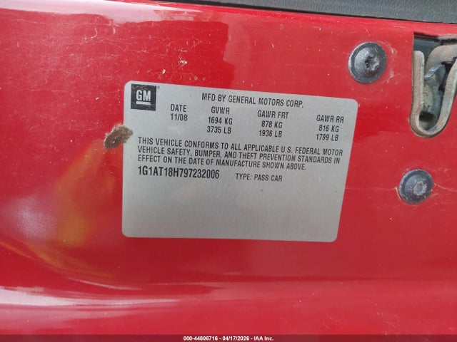 CHEVROLET COBALT LT - 9