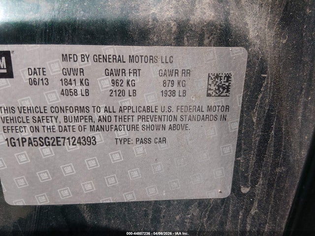 CHEVROLET CRUZE LS AUTO - 9