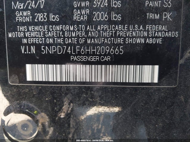 HYUNDAI ELANTRA SE - 9