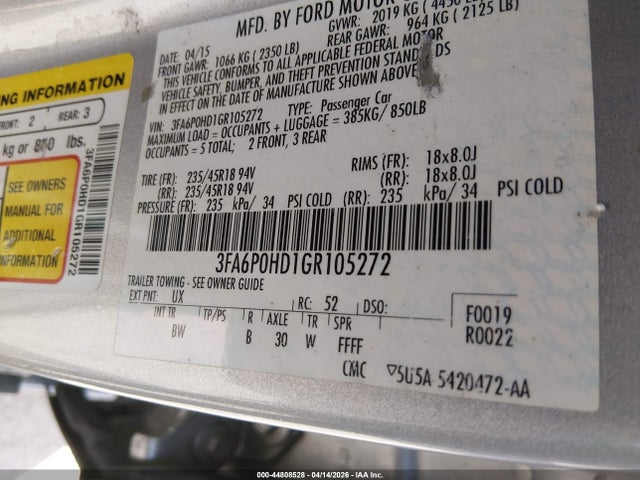 FORD FUSION SE - 9