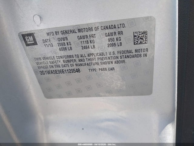 CHEVROLET IMPALA LIMITED LS - 9