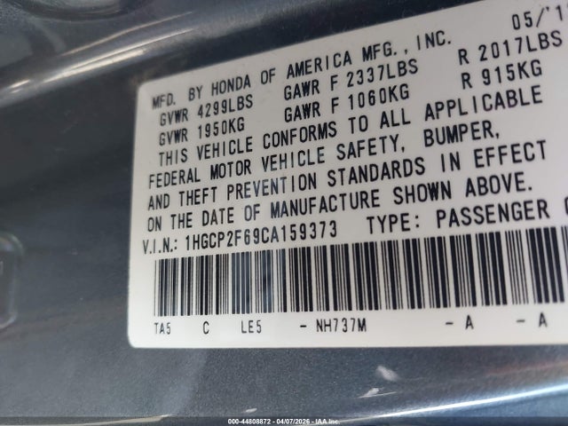 HONDA ACCORD 2.4 SE - 9