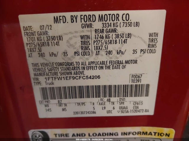 FORD F-150 XLT - 9