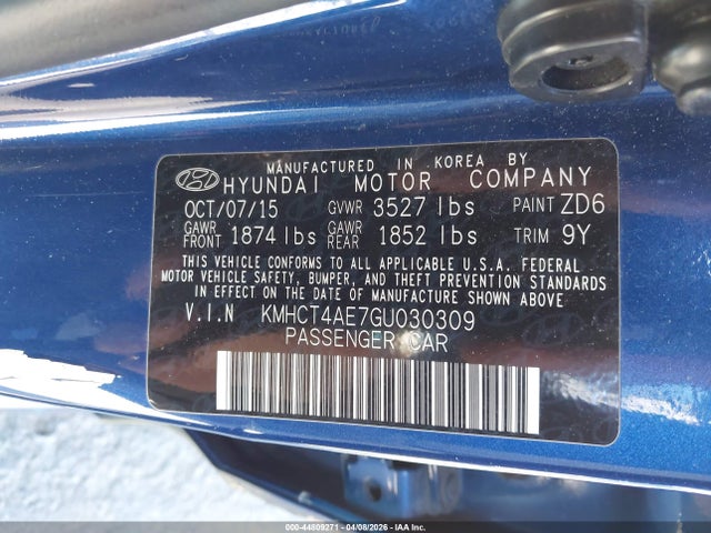 HYUNDAI ACCENT SE - 9