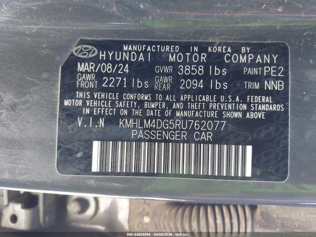2024 Hyundai ELANTRA SEL 照片 9