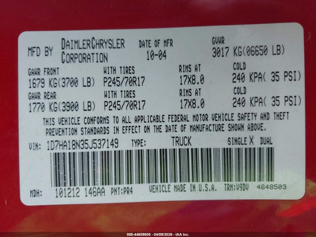 DODGE RAM 1500 SLT/LARAMIE - 9