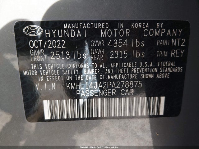 HYUNDAI SONATA SEL - 9