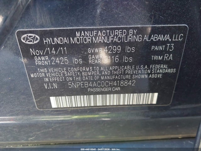 HYUNDAI SONATA GLS - 9