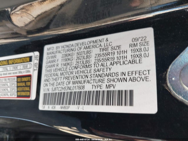 2022 ACURA RDX TECHNOLOGY PACKAGE 9