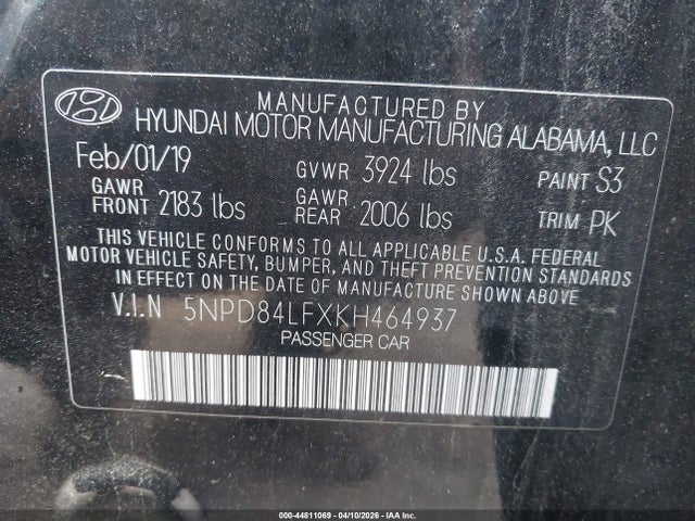 HYUNDAI ELANTRA SEL - 9