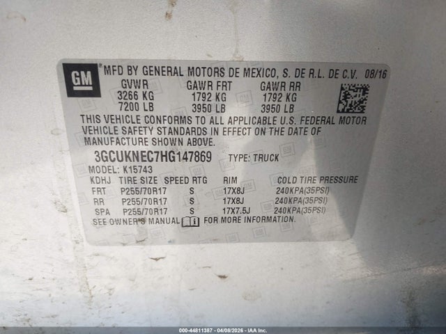 CHEVROLET SILVERADO 1500 - 9