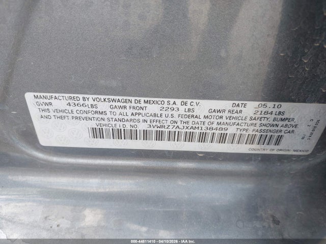 2010 Volkswagen JETTA LIMITED EDITION 照片 9