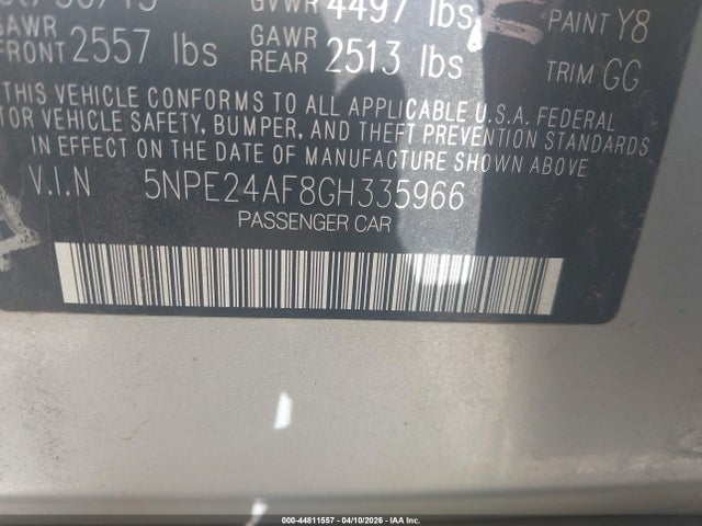 HYUNDAI SONATA SE - 9