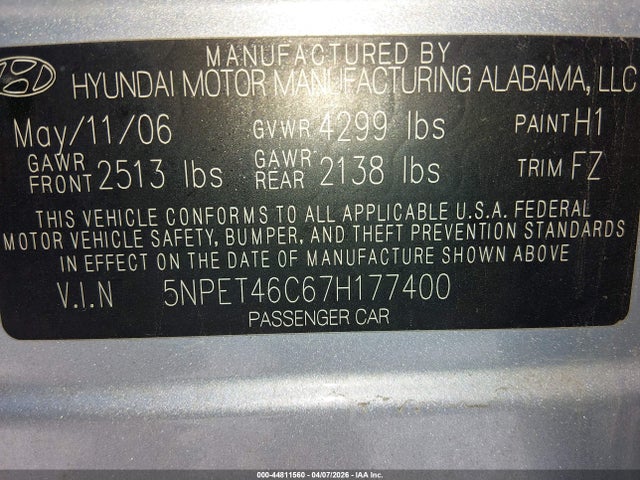 HYUNDAI SONATA GLS - 9