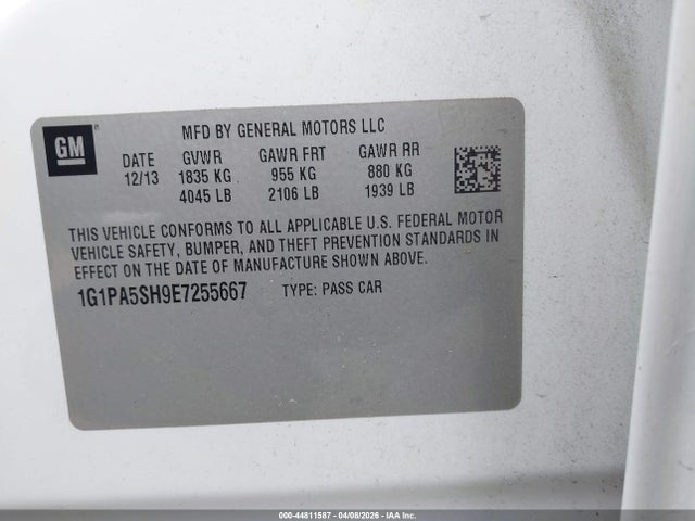 CHEVROLET CRUZE LS AUTO - 9